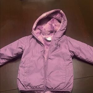 Helly Hansen 4t Fleece Lined Purple Jacket